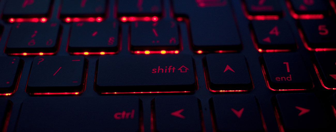 Abstract keyboard omage